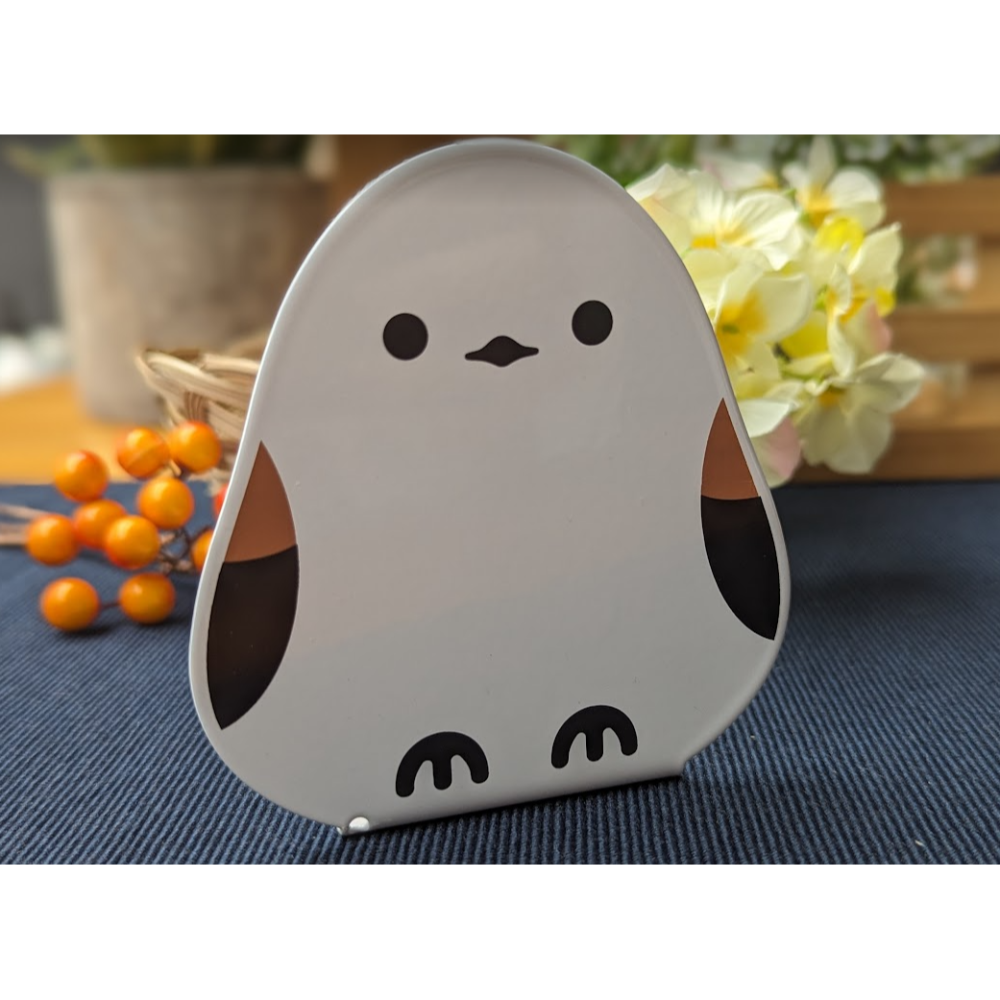 日日代行  山雀系列 雪國精靈 長尾山雀 書檔架 兩款-細節圖3