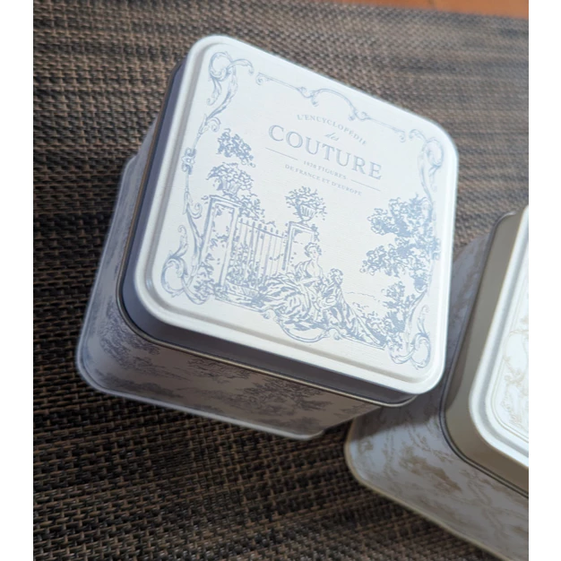 日本限定精緻鐵盒 收納 小物 禮物 歐式鐵盒-規格圖2