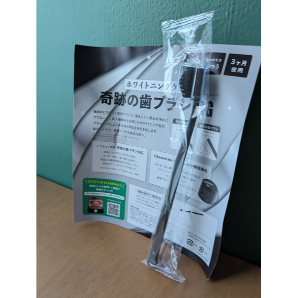 [日日] 日本限定 募資商品 奇跡の歯ブラシ 奇蹟牙刷 六色現貨 加強版 BIG / 日本3月新上市最新款活性碳-細節圖2