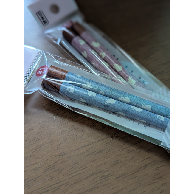 [日日] 日本帶回 日本製 和風 兔子 簡約 筷子 木筷 21cm-細節圖5