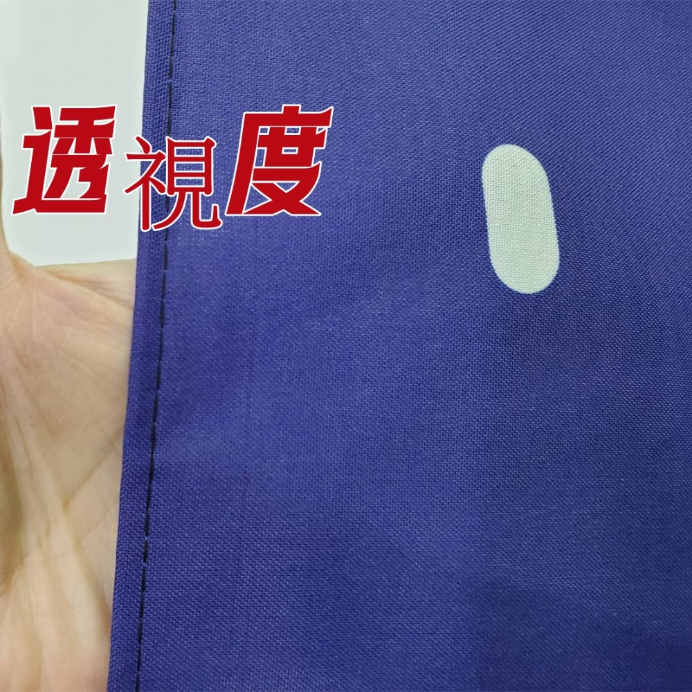 佳冠附發票～藍 點點貓門簾 貓咪門簾日式一片式對開麻布長門簾，尺寸約85*150，櫃簾 壁簾 不附桿需另購-細節圖4