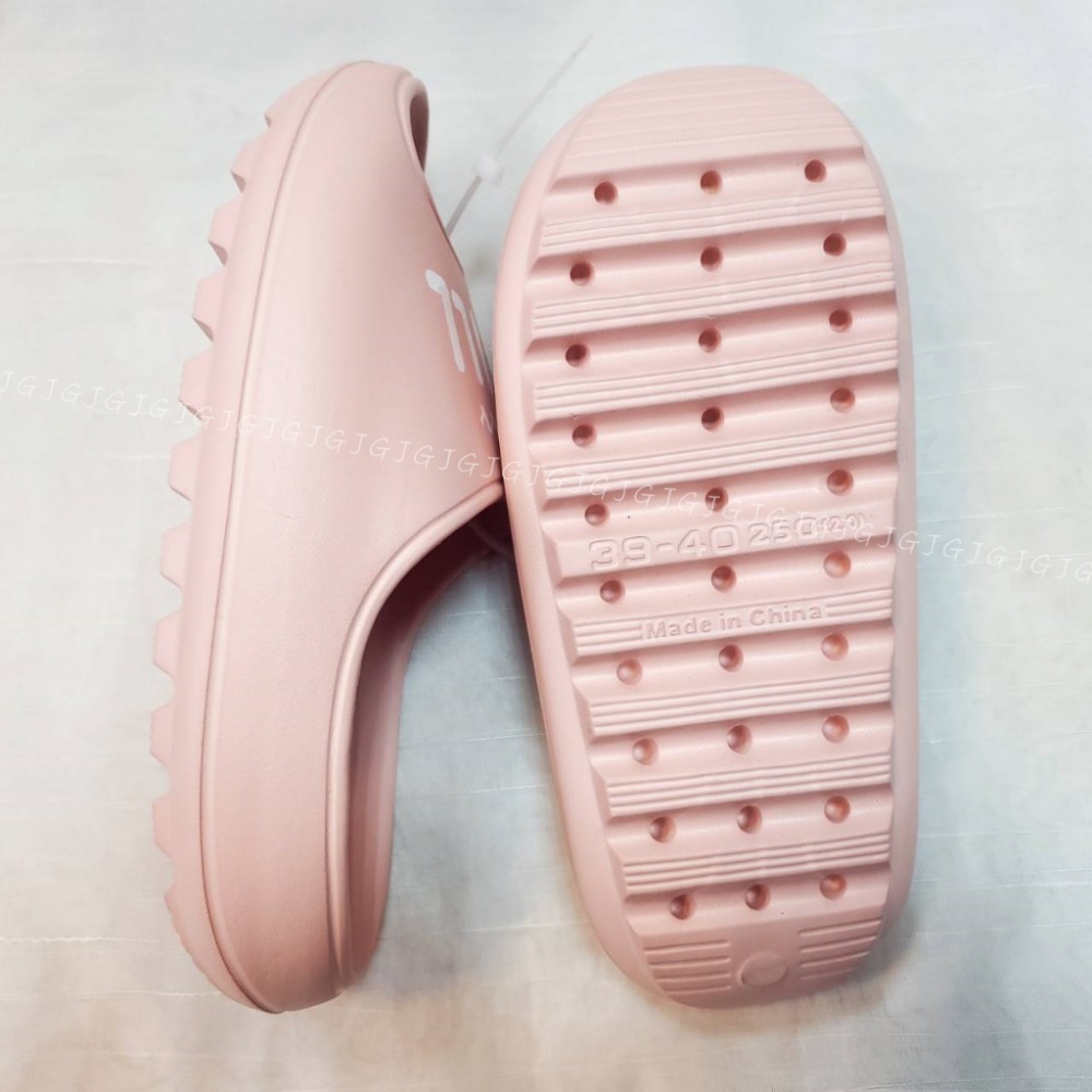 佳冠居家~SMILE CHILL胖胖厚底防水拖鞋 耐磨輕量增高舒壓拖鞋 室內外拖鞋 浴室拖鞋 一體成型厚底情侶拖鞋-細節圖5