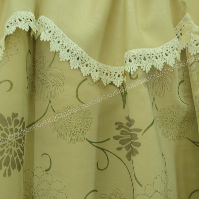 佳冠附發票~150*120CM 心花怒放三明治遮光窗簾 大門簾小窗簾 台灣製造 穿桿式DIY窗簾 5*4尺 不附桿-細節圖4