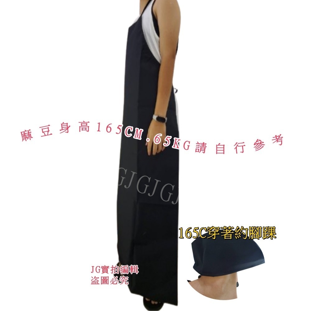 佳冠附發票~F532加長素色貼合防水圍裙 尺寸約:117*73CM 防水魚裙 台灣製造 園藝圍裙 餐廳圍裙 生鮮處理圍裙-細節圖7