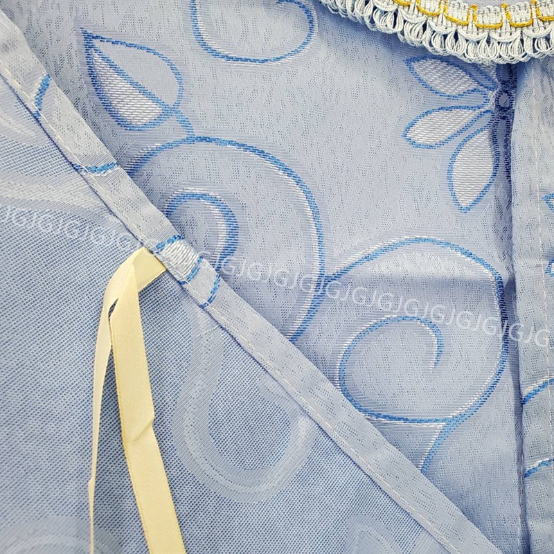 佳冠附發票~藍色 八角花多彩中門簾 對開中門簾 尺寸約:85*90CM 裝飾簾 小窗簾 冷氣孔簾 門簾 裝飾簾-細節圖4