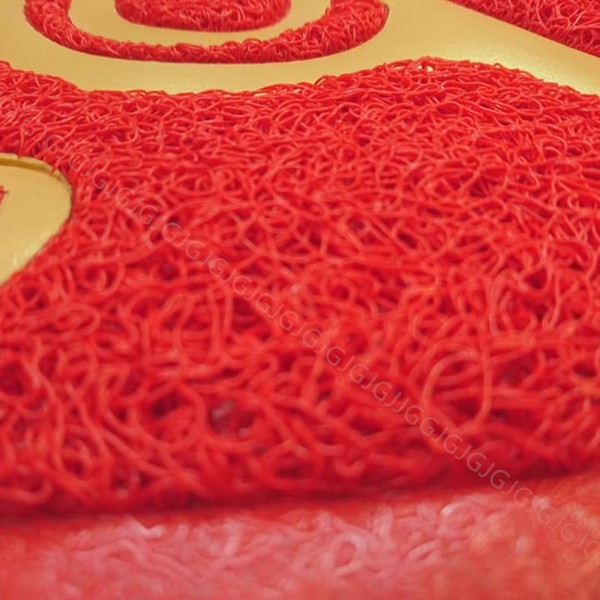 佳冠附發票~加大2隻貓燙金招財貓刮泥踏墊 尺寸約:60*90CM 刮沙踏墊 地墊止滑墊 腳踏墊 室內外墊 歡迎光臨踏墊-細節圖4