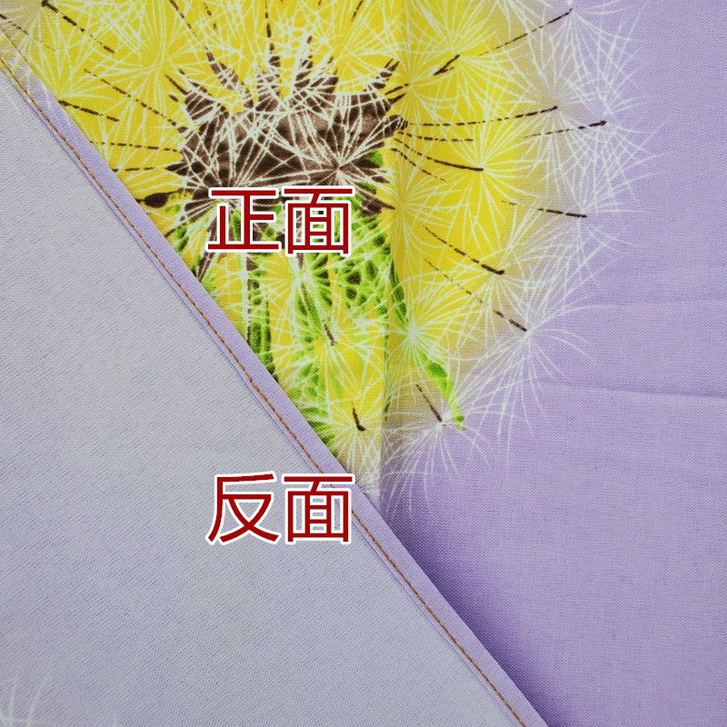 佳冠附發票~紫 加長蒲公英花園風水簾麻布風水簾門簾 自行車 腳踏車門簾，尺寸約:85*175CM 一片式無開 裝飾簾-細節圖4