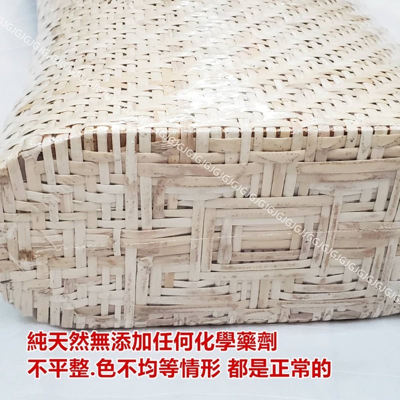 佳冠附發票~純手工編織真藤枕頭 藤枕 空心枕頭 涼蓆枕頭  夏季清涼枕頭 涼爽枕頭 通風枕頭 藤藝枕頭-細節圖3