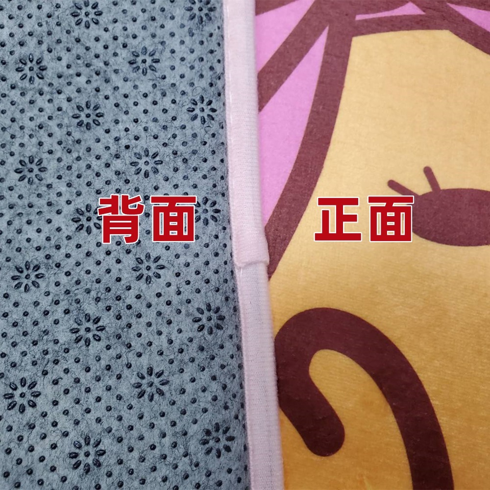 佳冠附發票~懶得整理 蛋黃哥/蛋黃妹踏墊 正版卡通踏墊 法蘭絨吸水地墊 腳踏墊 地毯 記憶踏墊 尺寸約:45*65-細節圖2