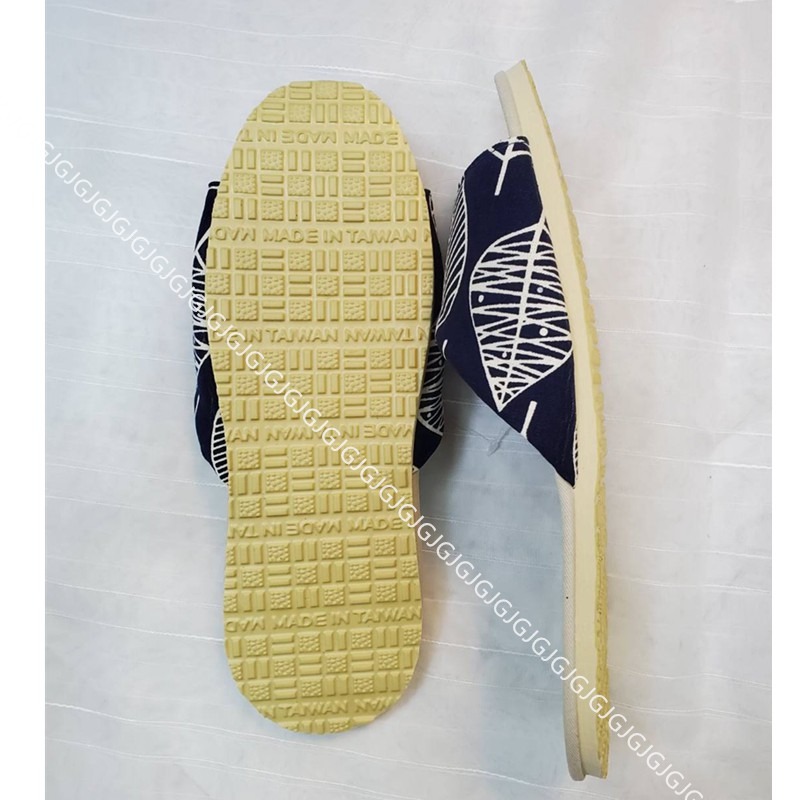 佳冠附發票~布面真藺草拖鞋 台灣製造 真草蓆拖鞋 編織拖鞋 吸濕透氣 靜音防滑男女室內拖鞋 涼爽拖鞋-細節圖5