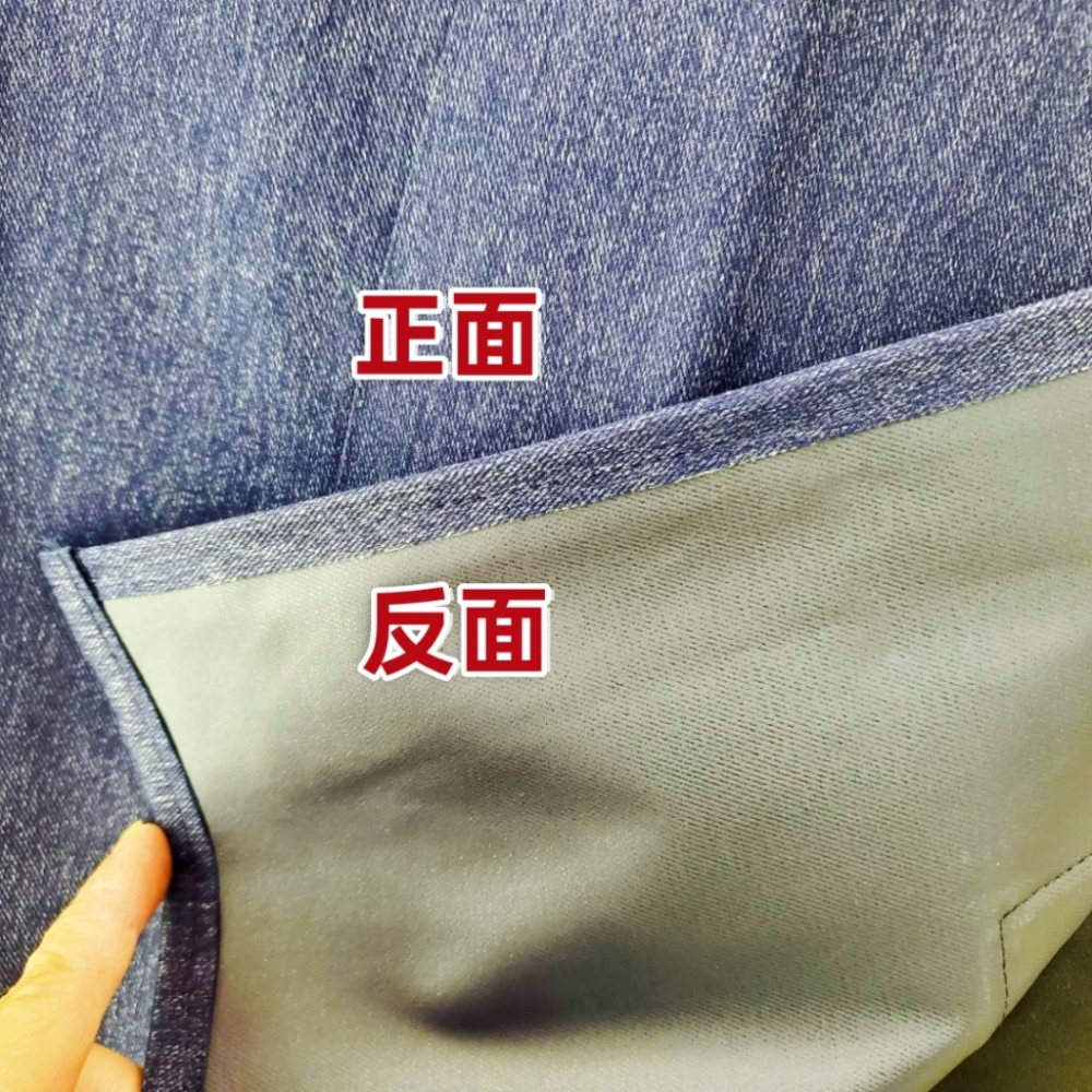 佳冠附發票~F5015牛仔紋/素色防水圍裙 台灣製造素面防水二口袋圍裙 ，咖啡店 市場 園藝 餐飲業 早餐店 廚房圍裙-細節圖4