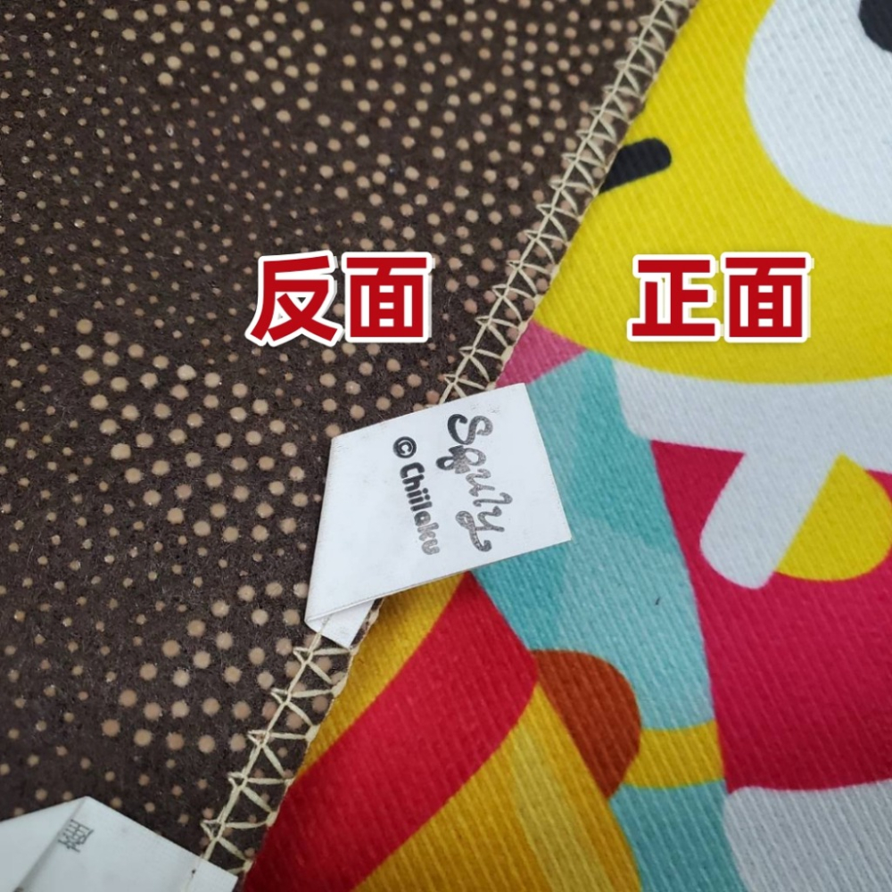 佳冠居家~加長史古利踏墊 史古利長踏墊 3D印花水晶絨 卡通吸水踏墊 床邊墊 腳踏墊 地墊 廚房墊 門墊 地毯-細節圖4
