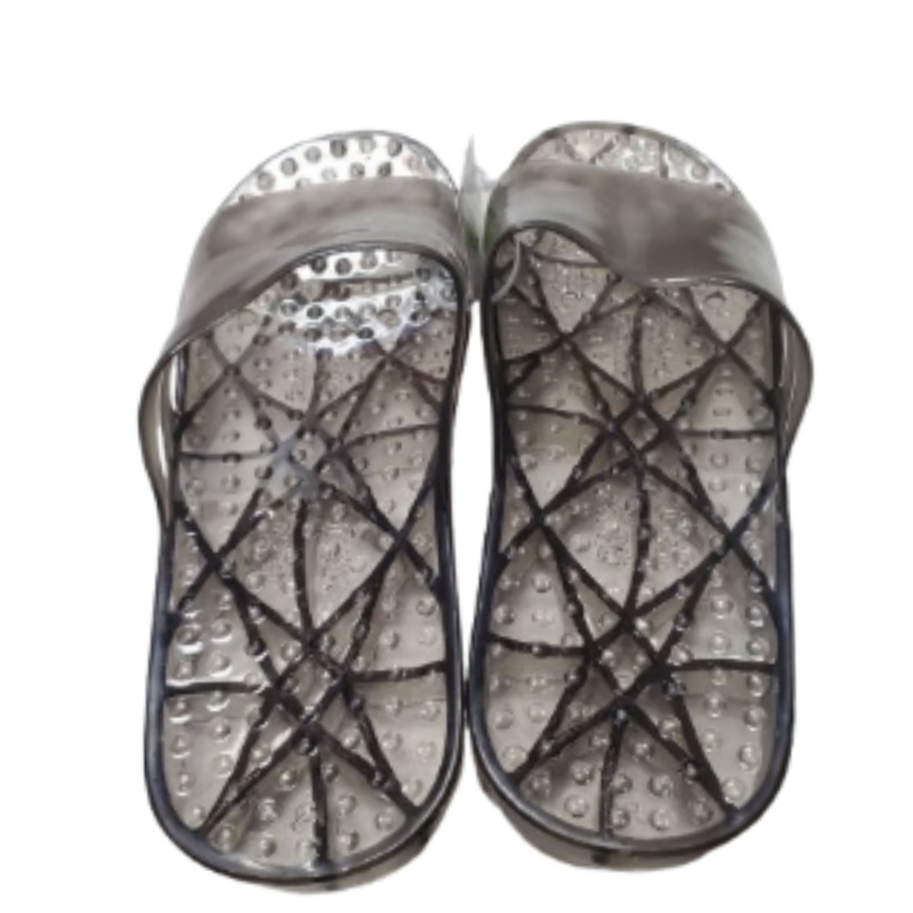 佳冠居家~台灣製造 WUWU岩石素面排水浴室拖鞋 防水拖鞋 止滑拖鞋 情侶拖鞋 一體成型 素色拖鞋 果凍拖鞋-細節圖3