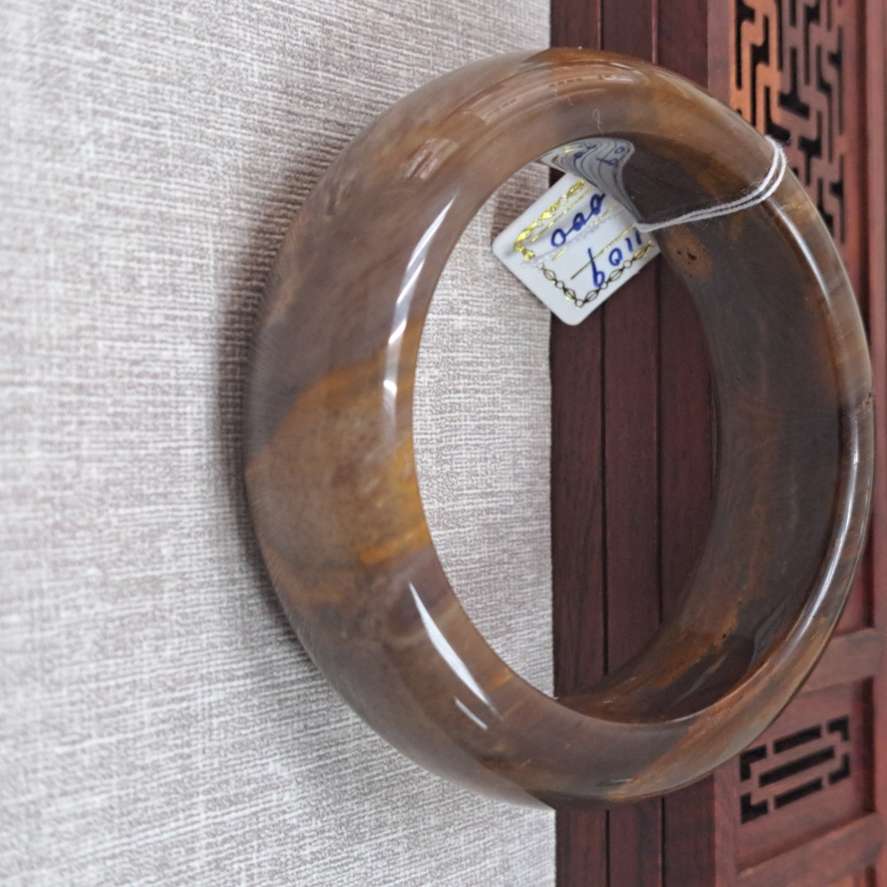 逸品軒~寬版樹化玉鐲-B1109-  寬20.3mm厚10.4mm內徑57.2mm約18圍  💰特價2000元   ⚠-細節圖3