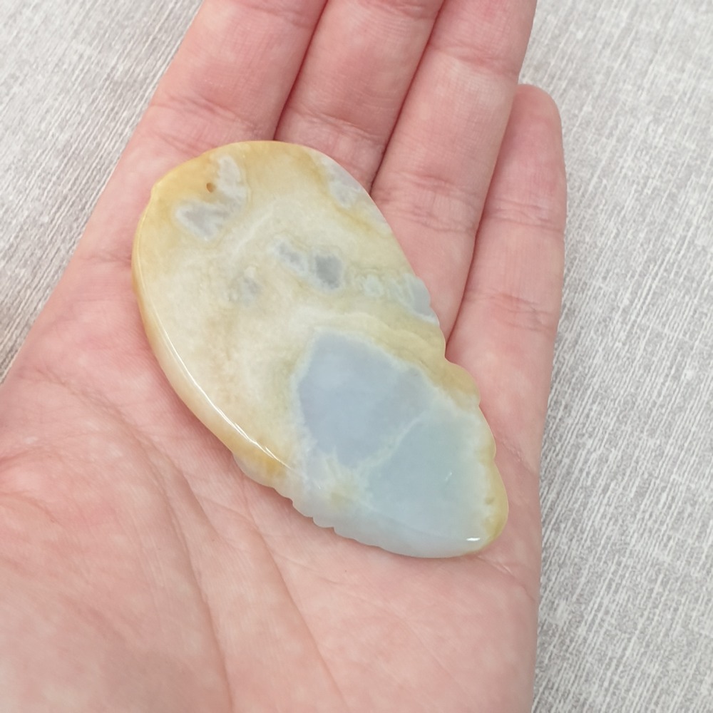 逸品軒~天然緬甸玉A貨-Z6184-降龍羅漢墜子-  長約60.3mm  寬約34.5mm  厚約14.5mm  💰特-細節圖5