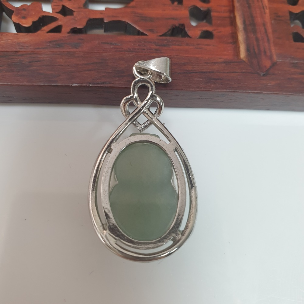 逸品軒～天然緬甸玉A貨-Z6225-葫蘆墜子  長18.7mm寬12.2mm厚7.2mm  💰特價500元-細節圖4