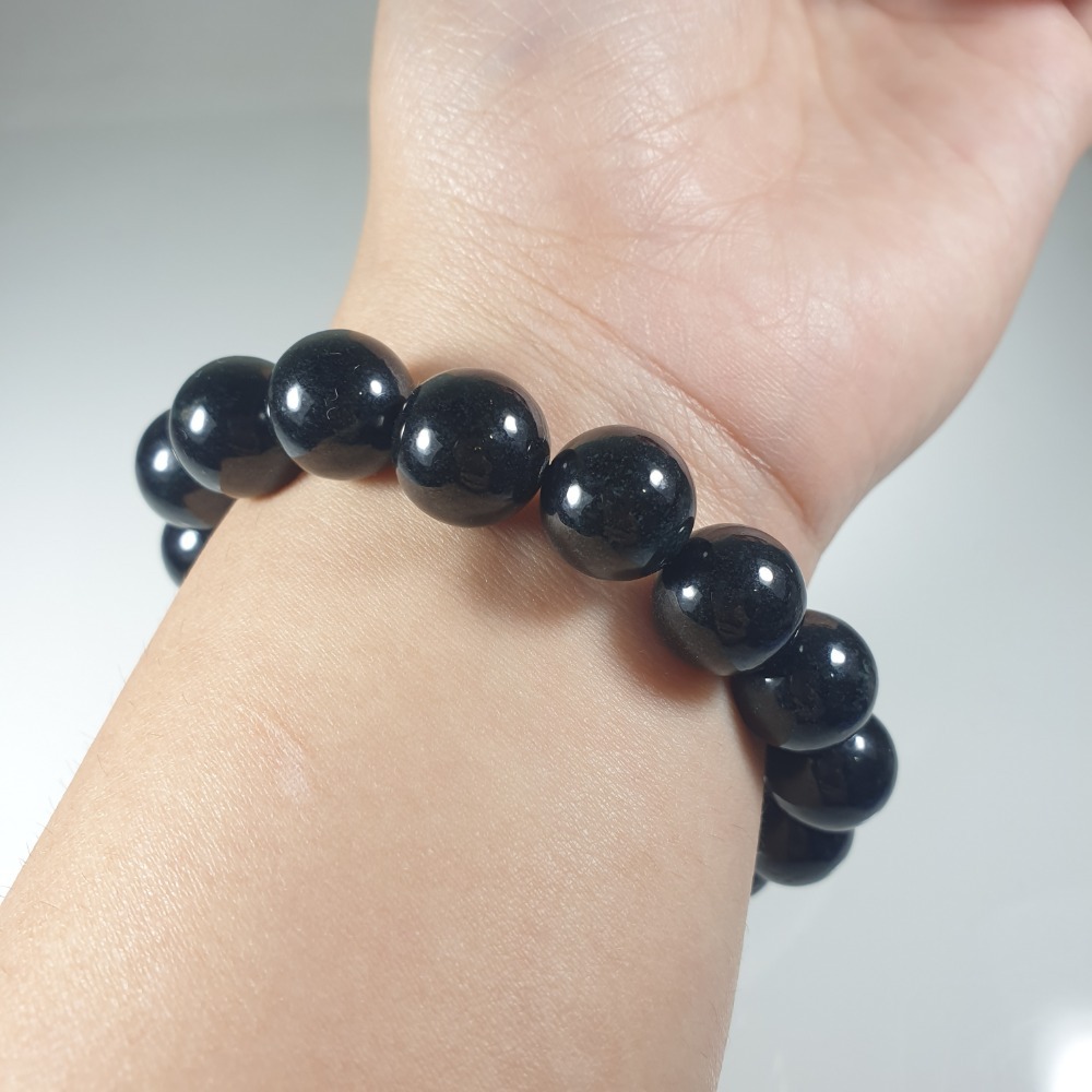 逸品軒～天然翡翠A貨-C2032-瓜料手串  珠寬11.8mm• 適合手腕16公分配戴-細節圖4