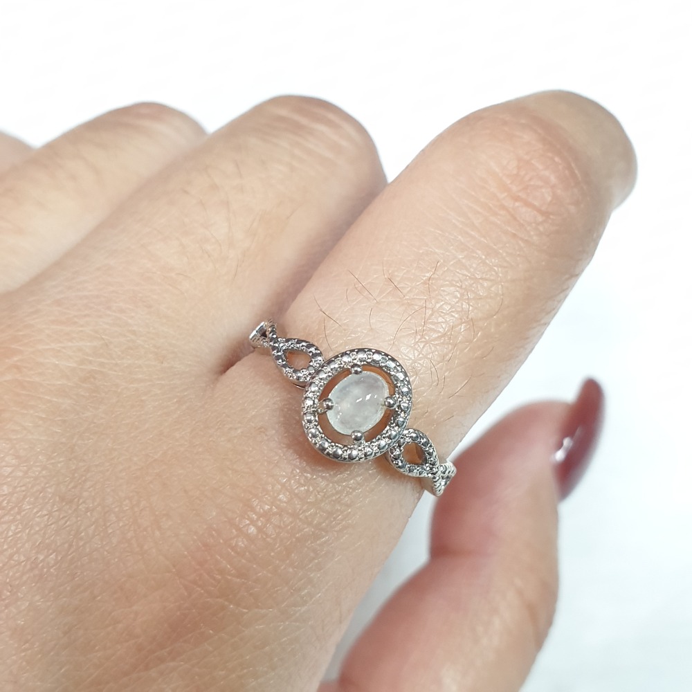 逸品軒～天然緬甸玉A貨-Z6803-翡翠飾品三件套組  內含項鍊／耳釘／可調式戒指-細節圖2