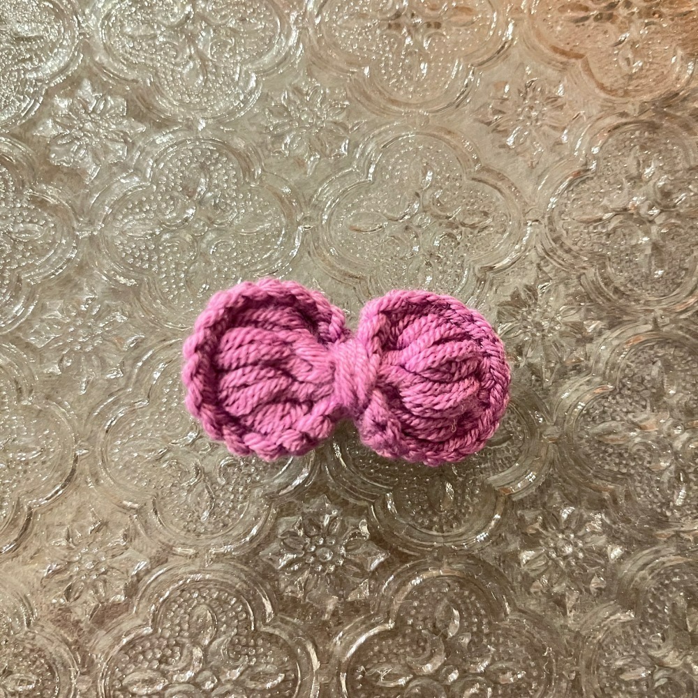 Jenny′s good life手作毛線針織蝴蝶結髮夾/髮飾-細節圖8