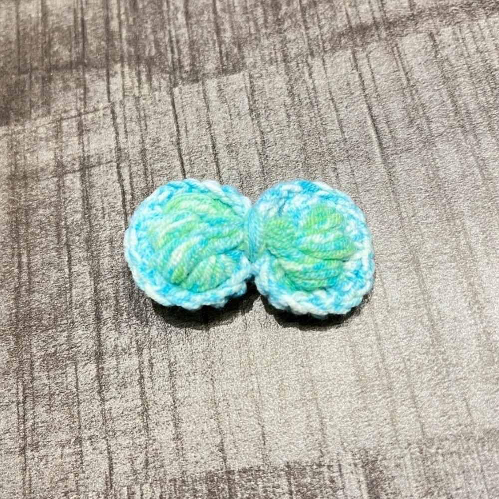 Jenny′s good life手作毛線針織蝴蝶結髮夾/髮飾-細節圖6