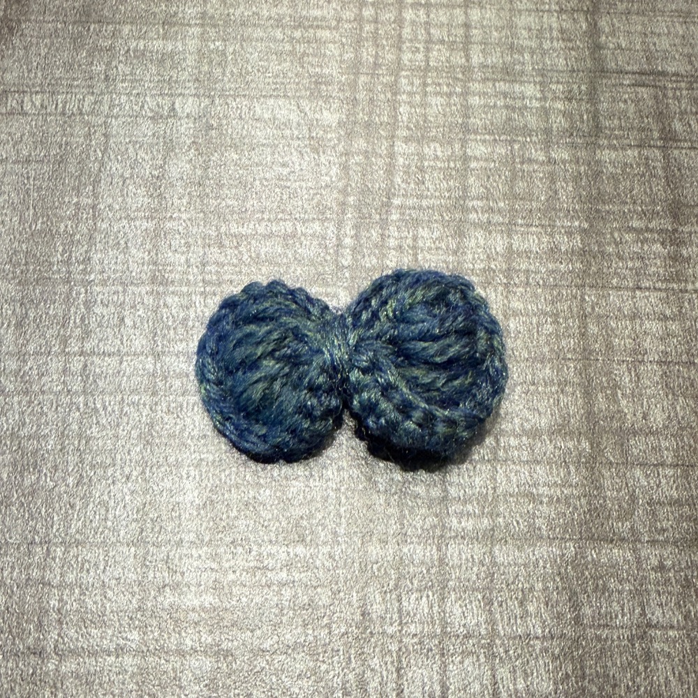 Jenny′s good life手作毛線針織蝴蝶結髮夾 髮飾 飾品-細節圖5