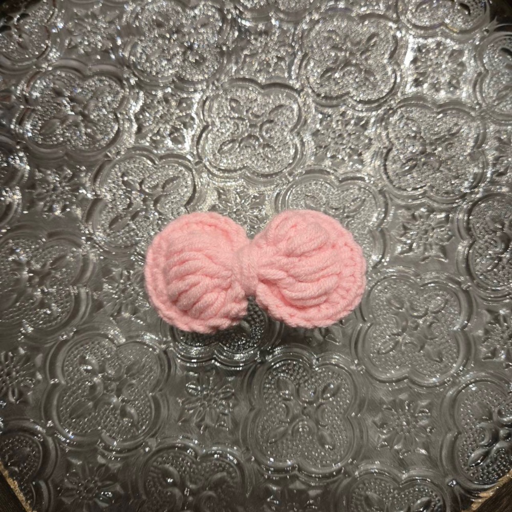 Jenny′s good life手作毛線針織蝴蝶結髮夾/髮飾-規格圖11