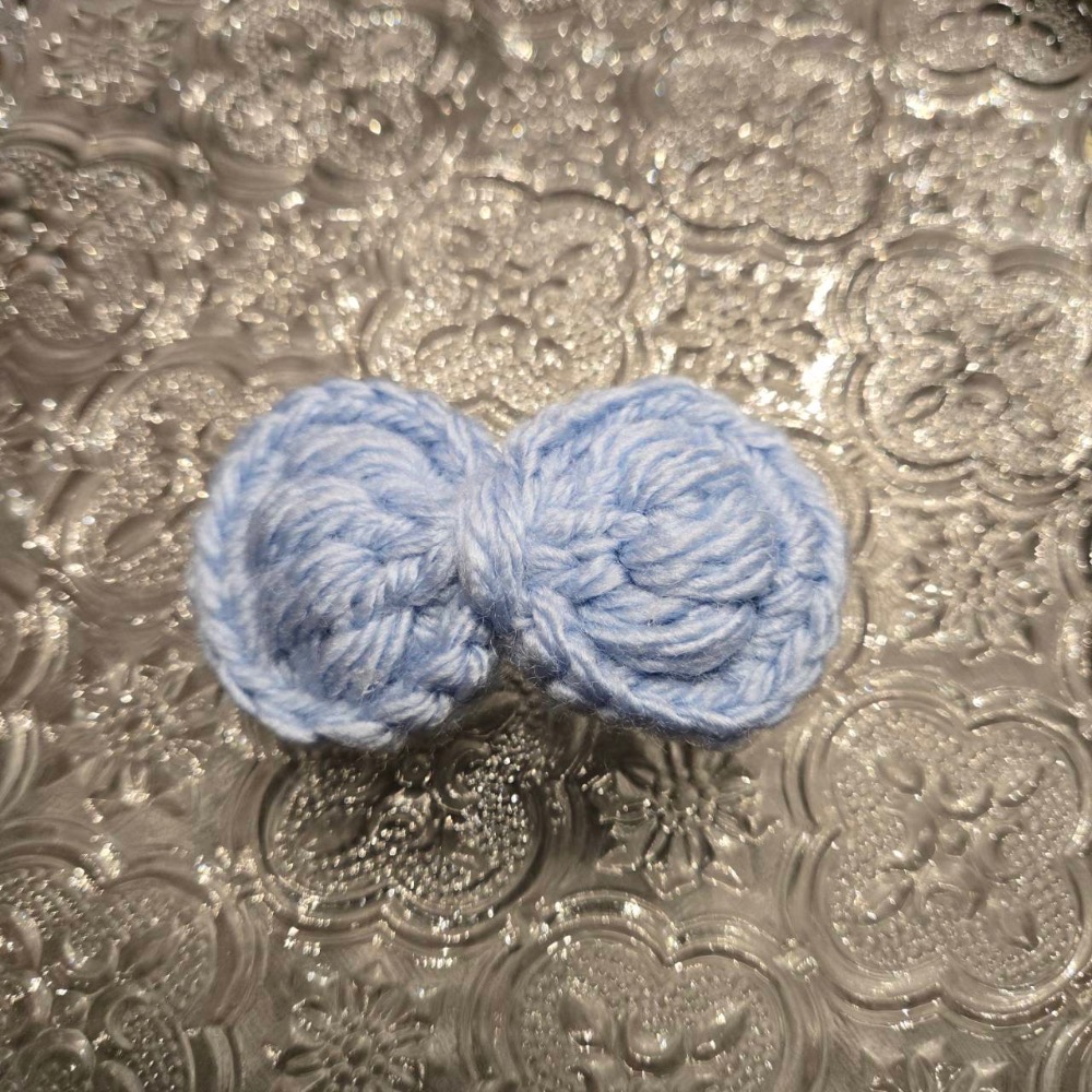 Jenny′s good life手作毛線針織蝴蝶結髮夾/髮飾-規格圖11