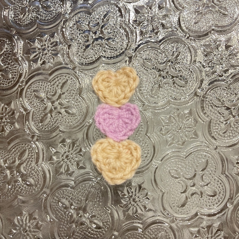 Jenny′s good life手作毛線針織愛心髮夾 邊夾 髮飾-規格圖7