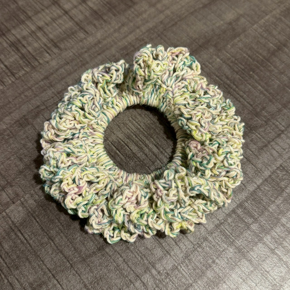 Jenny′s good life手作毛線針織花邊髮圈/大腸圈/髮飾-細節圖10