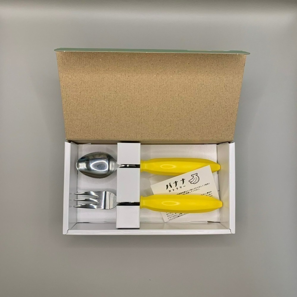 日本製香蕉造型禮盒餐具組/香蕉造型湯匙/香蕉造型叉子-細節圖5