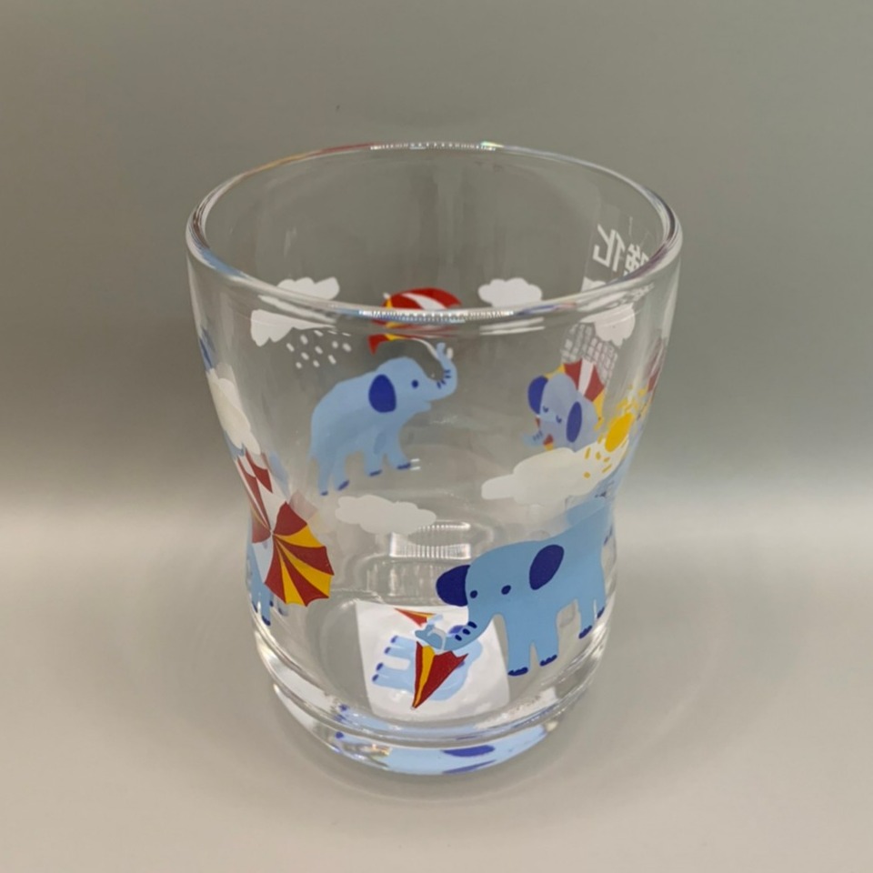 日本製石塚玻璃 Ishizuka Glass大象天氣玻璃杯/飲料杯 130ml-細節圖2