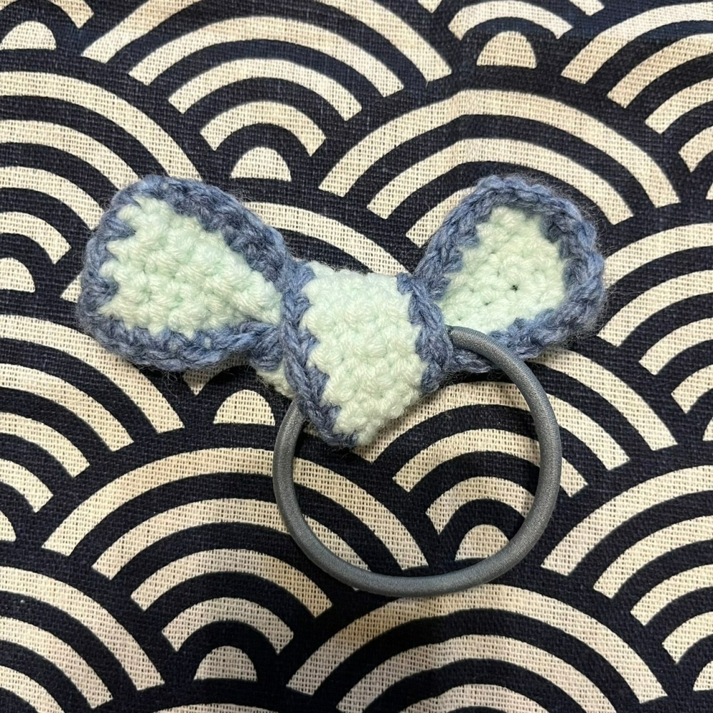 Jenny′s good life手作毛線針織繩結髮圈/髮飾-細節圖3