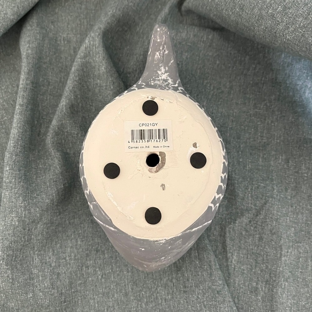 藍灰色小魚造型盆器/花器-細節圖3