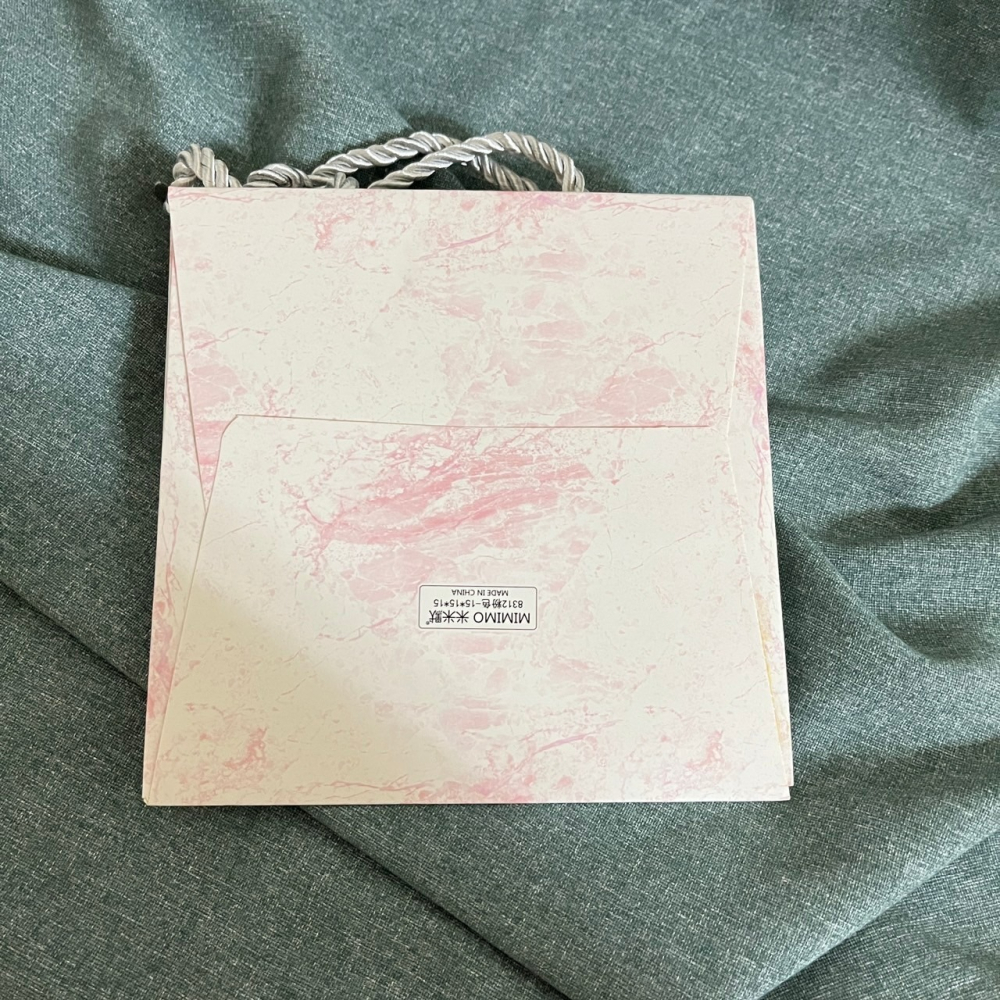 粉色精美禮品紙袋/提袋/蛋糕袋-細節圖2