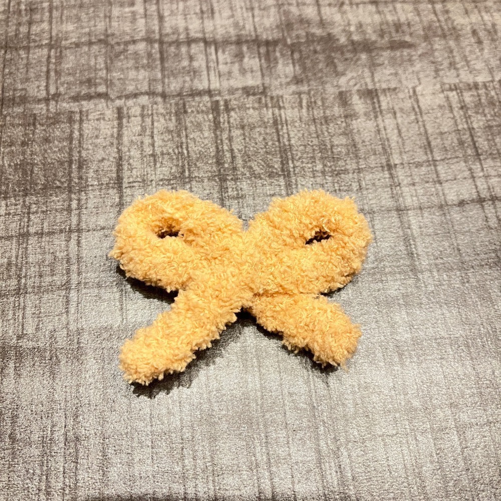 Jenny′s good life手作毛線針織蝴蝶結線條髮夾/髮飾-規格圖10