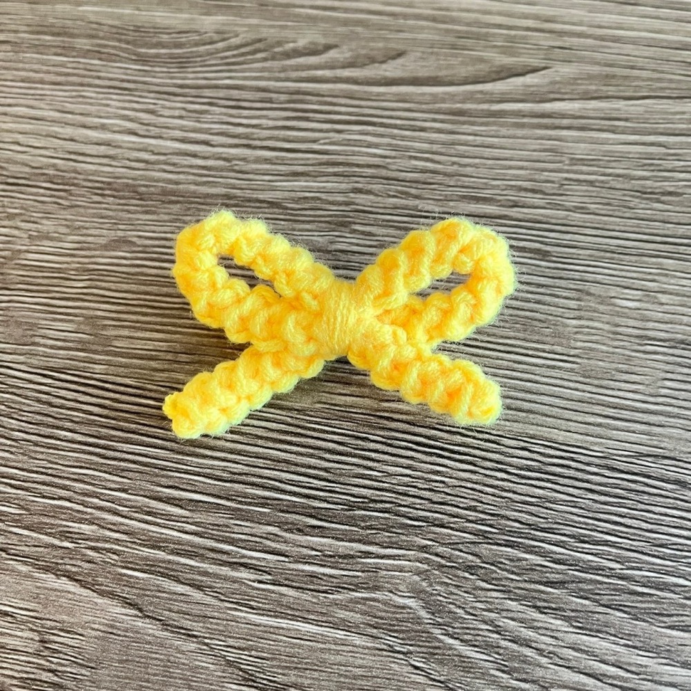 Jenny′s good life手作毛線針織線條蝴蝶結裝飾別針-細節圖4