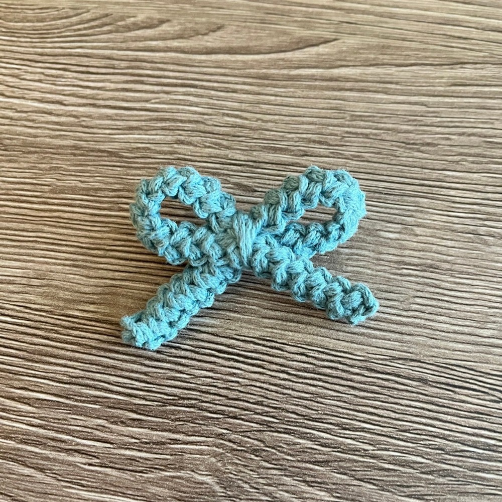 Jenny′s good life手作毛線針織線條蝴蝶結裝飾別針-規格圖5