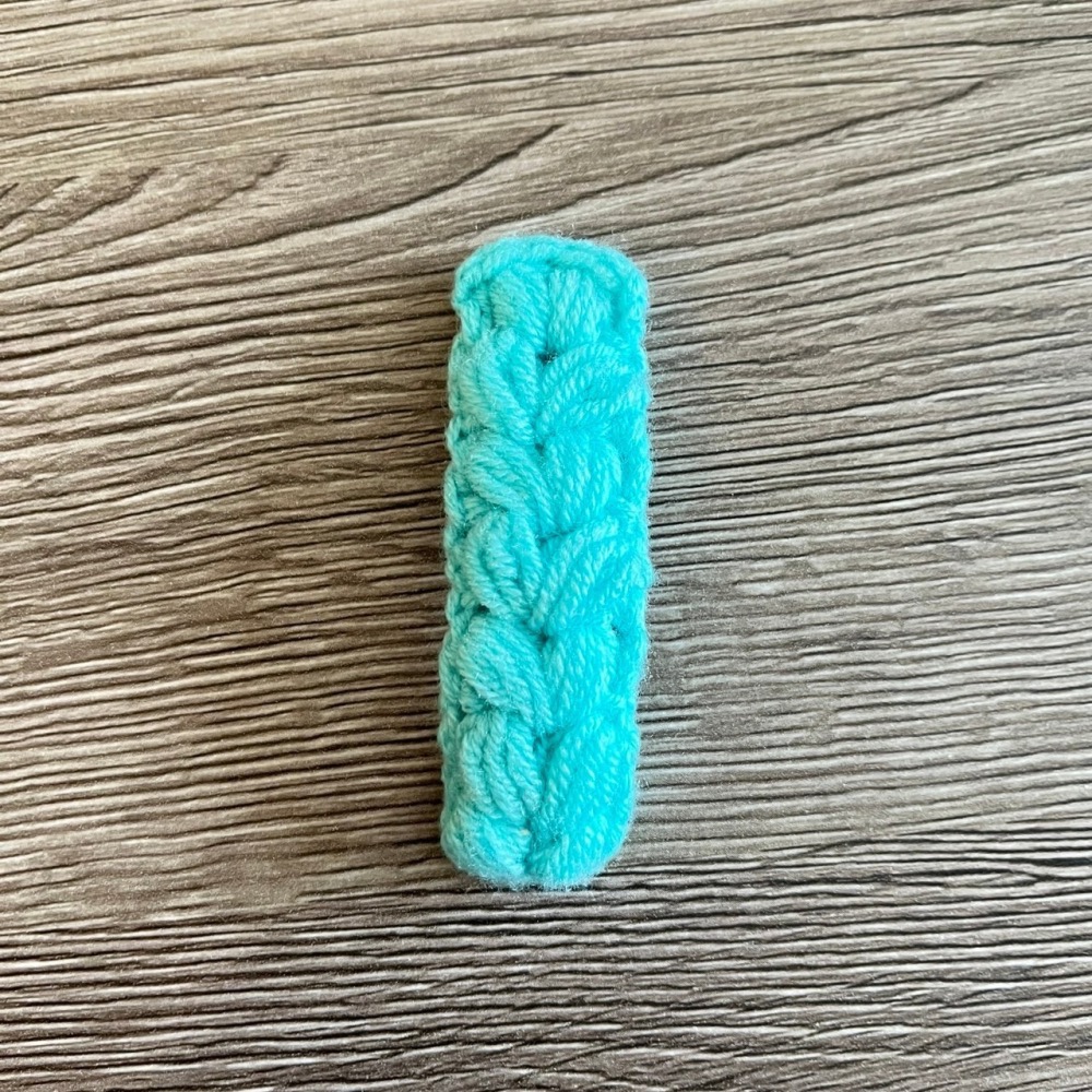 Jenny′s good life手作毛線針織髮夾/髮飾 - 經典麻花捲-細節圖3