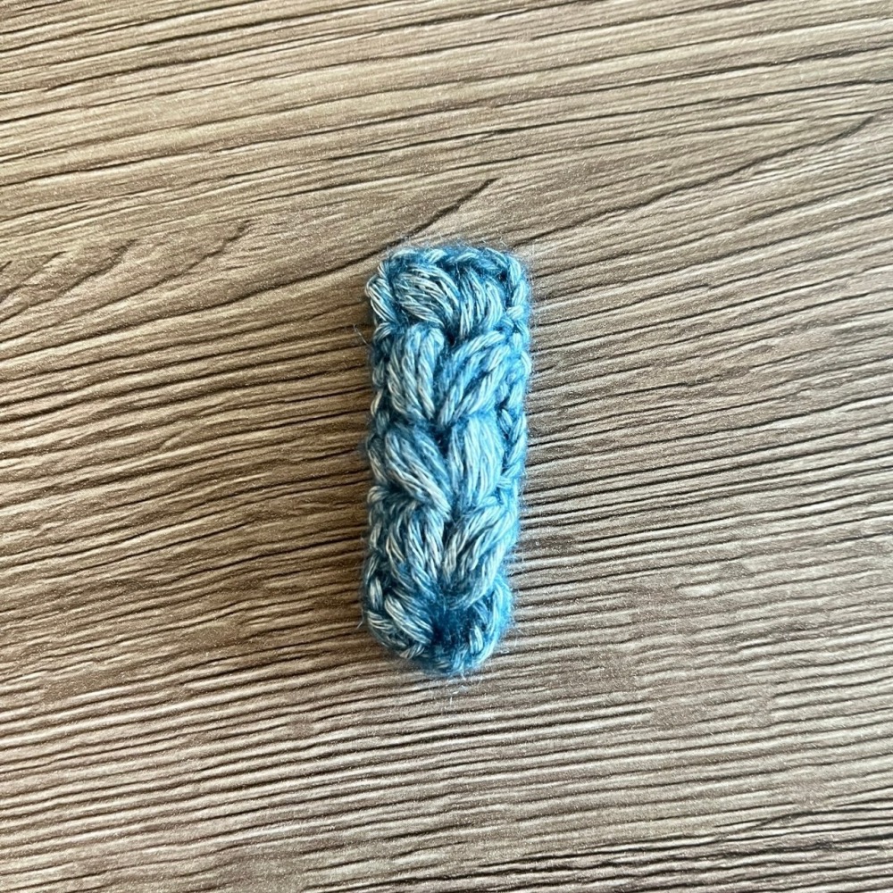 Jenny′s good life手作毛線針織髮夾/髮飾 - 經典麻花捲-細節圖6