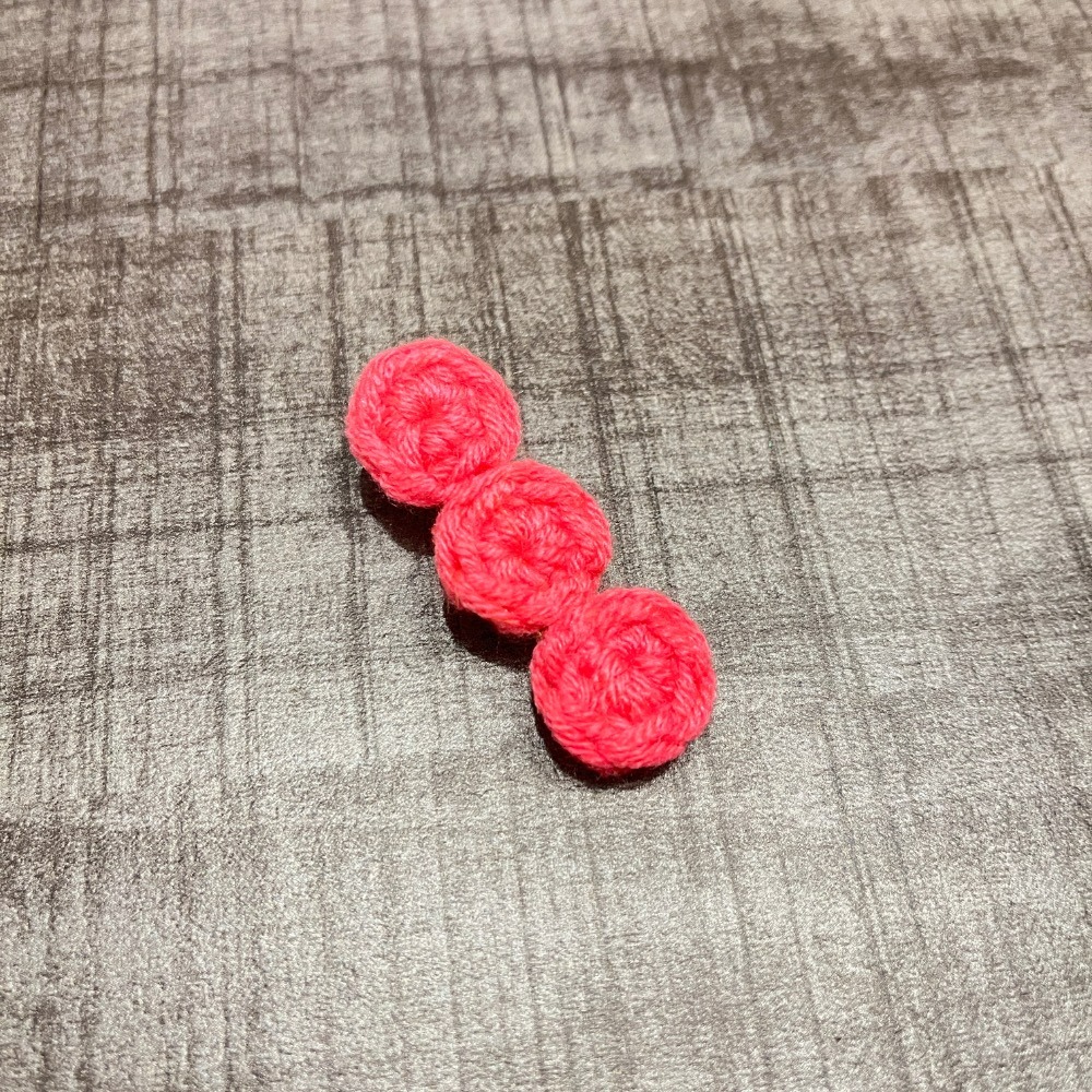 Jenny′s good life手作毛線針髮夾/髮飾/邊夾 - 圓圓糰子-規格圖10