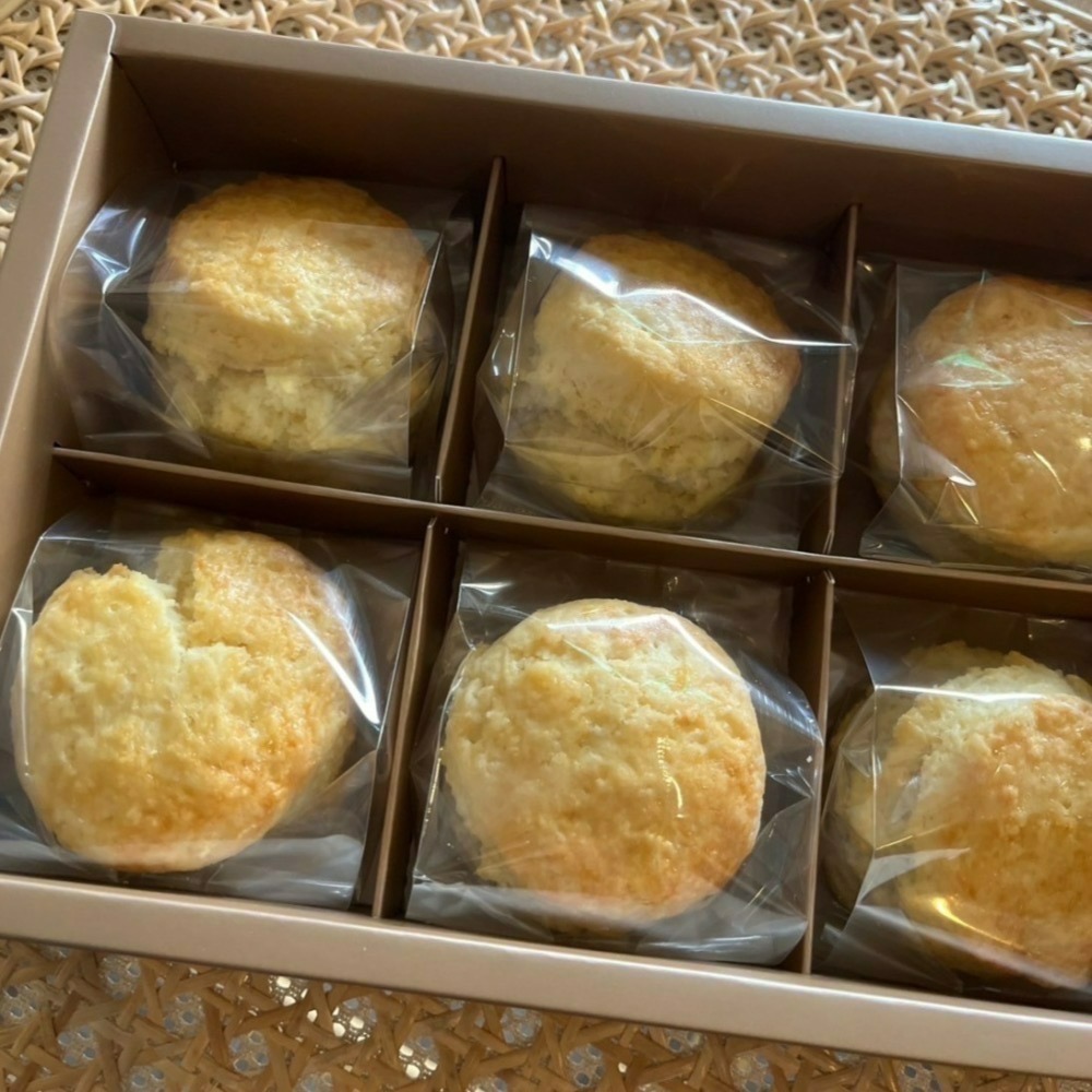 春子家司康 原味、巧克力、芝麻黑糖 (9入手提小紙箱 / 6入單包裝禮盒)-細節圖5