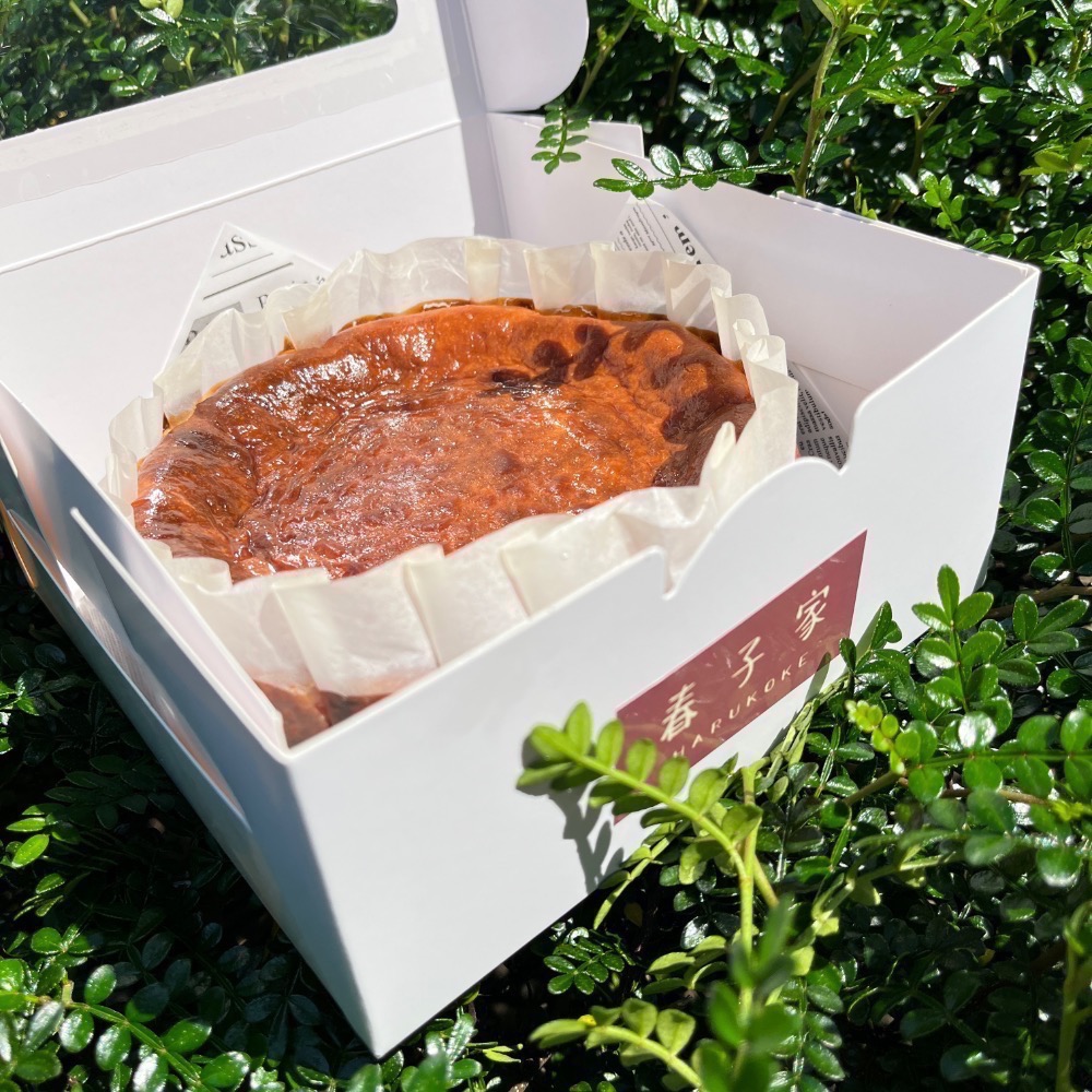 春子家巴斯克乳酪蛋糕6吋 原味/桂花玄米/芝麻/金沙芋泥-細節圖2