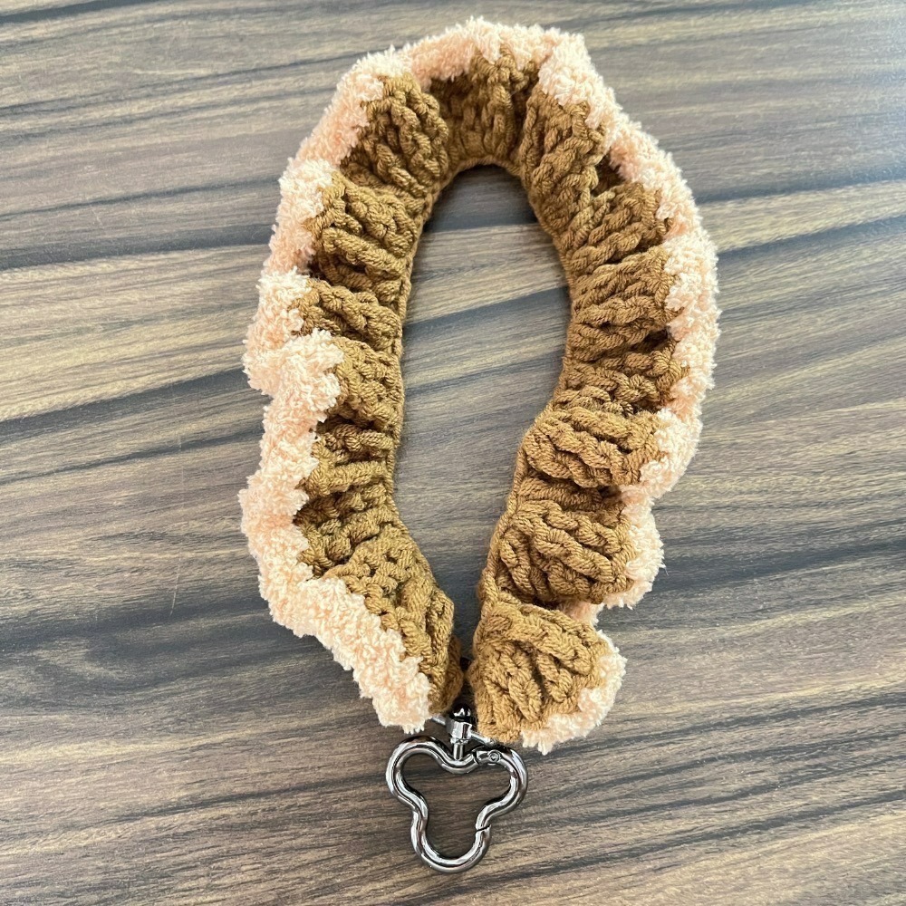 Jenny’s good life 手作毛線波浪捲捲手機掛繩 手機手腕繩 手機繩-細節圖5