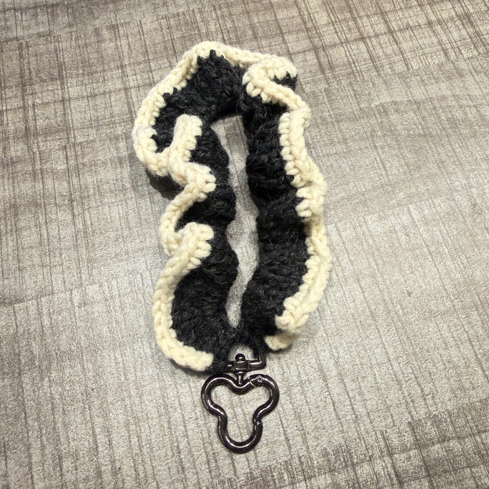 Jenny’s good life 手作毛線波浪捲捲手機掛繩 手機手腕繩 手機繩-細節圖7