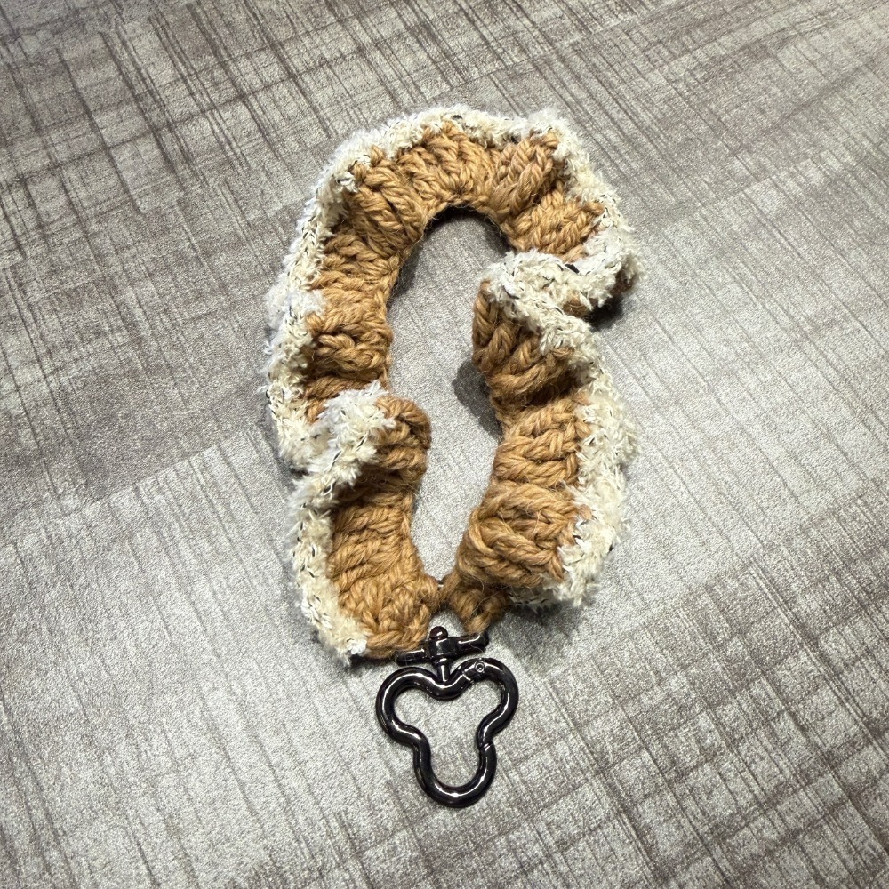 Jenny’s good life 手作毛線波浪捲捲手機掛繩 手機手腕繩 手機繩-細節圖4