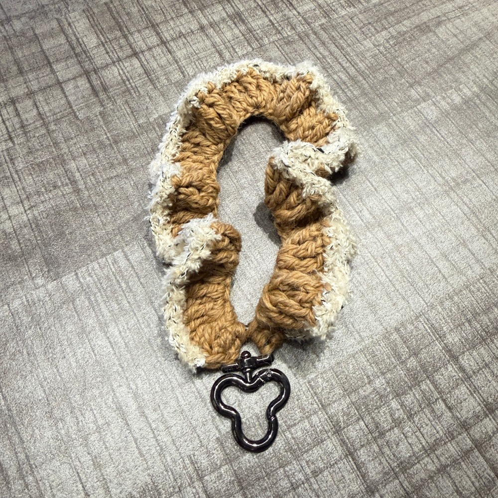 Jenny’s good life 手作毛線波浪捲捲手機掛繩 手機手腕繩 手機繩-規格圖8