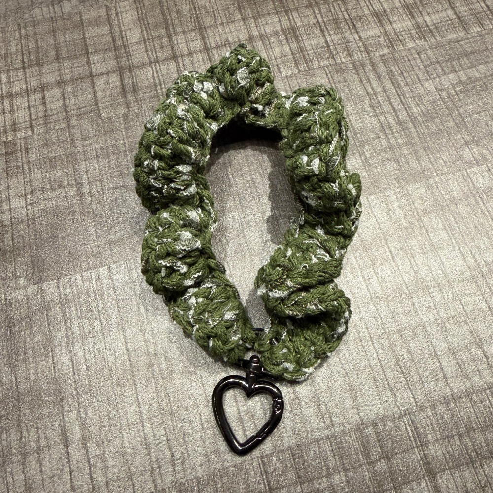 Jenny’s good life 手作毛線波浪捲捲手機掛繩 手機手腕繩 手機繩-規格圖5