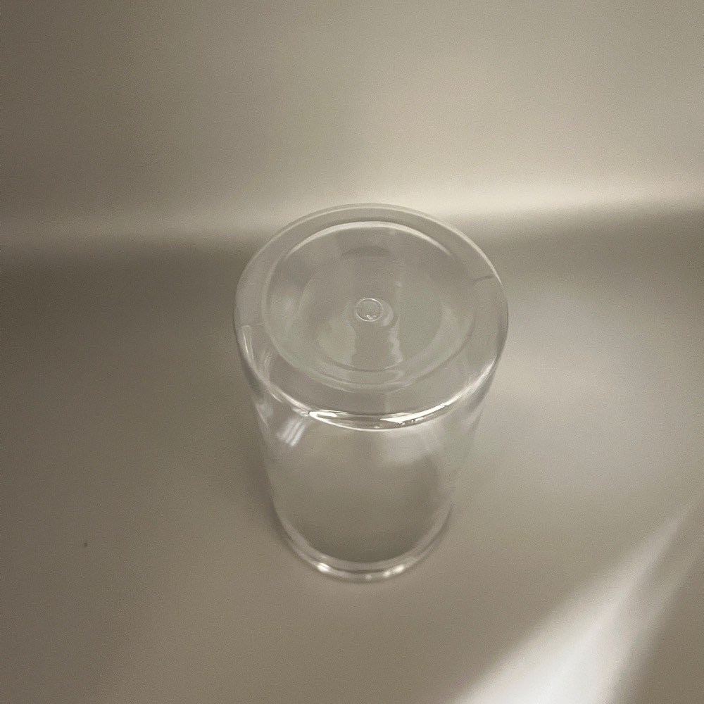 透明塑膠罐 透明罐 圓柱罐 直徑約6.5公分 高度約12公分 I-細節圖3