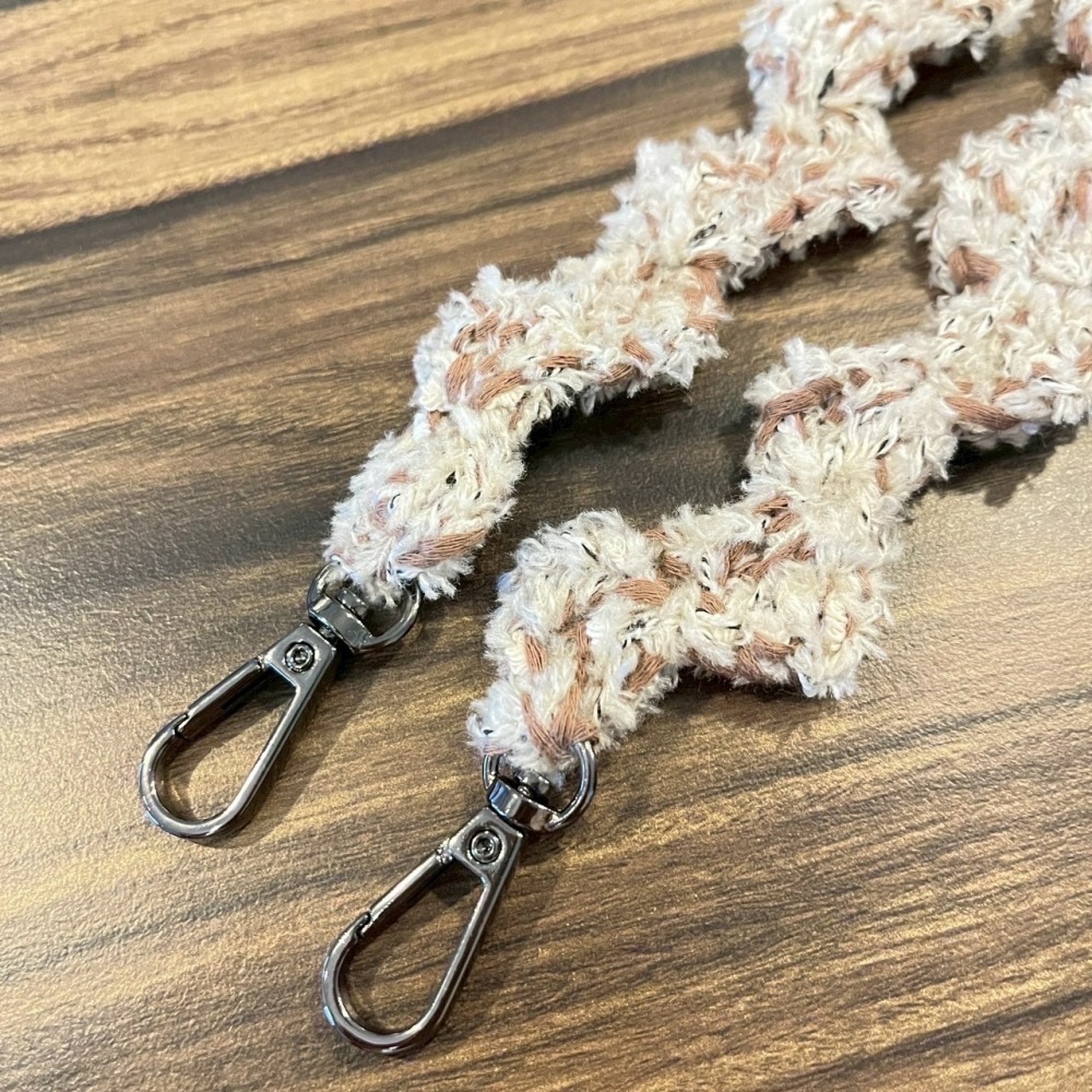 Jenny’s good life 手作毛線波浪符號手機背帶 手機掛繩-細節圖2