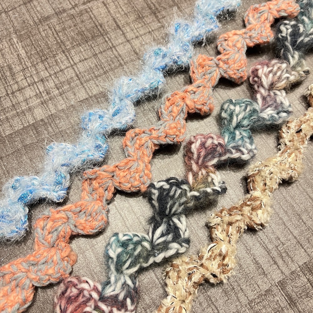 Jenny’s good life 手作毛線波浪符號手機背帶 手機掛繩-細節圖8